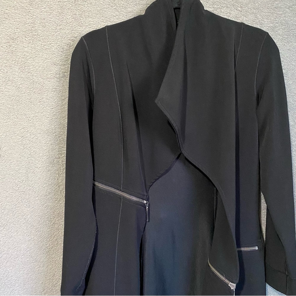 Eva Varro Pebble Texture Knit Statement Jacket Si… - image 2